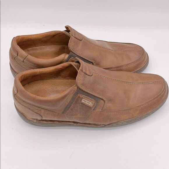 Pikolinos men’s San Telmo comfortable slip on loafers brandy color size 12 - Picture 1 of 8